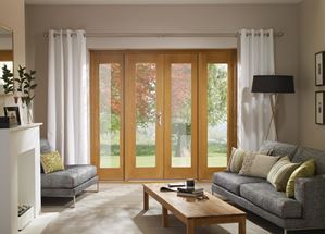 Picture of Ext Pre-Finished Oak 6' La Porte French Door Set (Chrome)
1790 x 2074mm