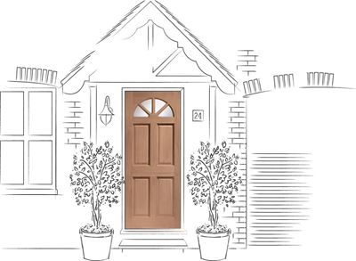 Picture of External Hardwood Dowelled Carolina Unglazed
2032 x 813 x 44mm (32")