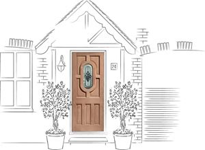 Picture of External Hardwood Dowelled Double Glazed Acacia with Chester
1981 x 838 x 44mm (33")