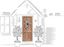 Picture of External Hardwood Dowelled Double Glazed Acacia with Chester
2032 x 813 x 44mm (32")