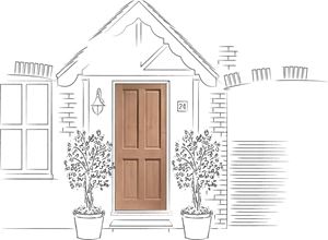 Picture of External Hardwood Dowelled London 4 Panel
2032 x 813 x 44mm (32")