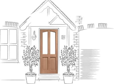 Picture of External Hardwood Dowelled Richmond Unglazed
2032 x 813 x 44mm (32")