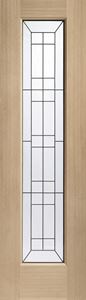 Picture of External Oak Dowelled Triple Glazed Bevelled Side Light with
2032 x 584 x 44mm (23")