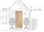Picture of External Oak M&T Suffolk
2032 x 813 x 44mm (32")