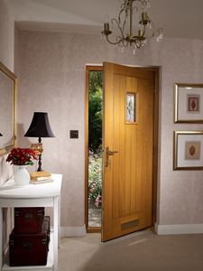 Picture of External Oak M&T Triple Glazed Chancery Onyx with Brass Cami
1981 x 762 x 44mm (30")