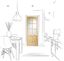 Picture of Internal Clear Pine Riviera with Clear Glass
1981 x 762 x 35mm (30")