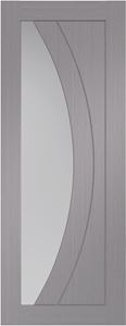 Picture of Internal Light Grey Pre-Finished Salerno with Clear Glass
1981 x 686 x 35mm (27")