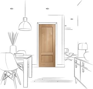 Picture of Internal Oak Andria with Raised Mouldings
1981 x 686 x 35mm (27")