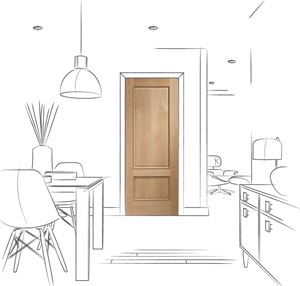 Picture of Internal Oak Andria with Raised Mouldings
1981 x 838 x 35mm (33")