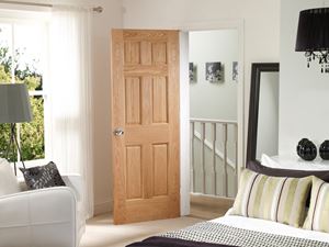 Picture of Internal Oak Colonial 6 Panel Fire Door
1981 x 762 x 44mm (30")