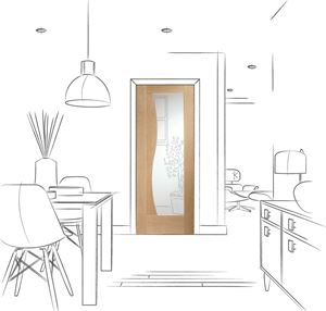 Picture of Internal Oak Emilia with Clear Glass
1981 x 762 x 35mm (30")