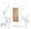 Picture of Internal Oak Messina
1981 x 610 x 35mm (24")