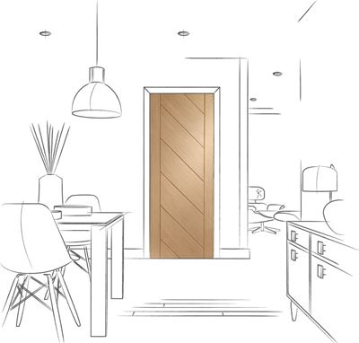 Picture of Internal Oak Monza Fire Door
1981 x 762 x 44mm (30")