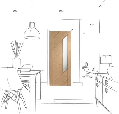 Picture of Internal Oak Monza with Obscure Glass
1981 x 838 x 35mm (33")