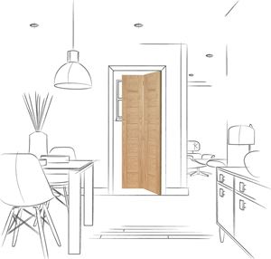 Picture of Internal Oak Palermo Bi-Fold
1936 x 341.5 x 35mm (27")