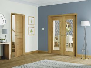 Picture of Internal Oak Palermo Pair with Clear Glass
1981 x 1524 x 40mm (60")