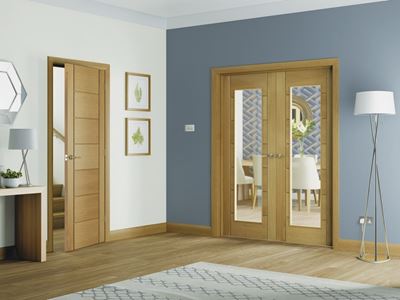 Picture of Internal Oak Palermo Pair with Clear Glass
1981 x 1524 x 40mm (60")