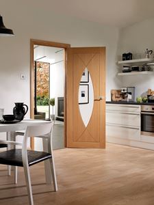 Picture of Internal Oak Pesaro with Clear Glass Fire Door
1981 x 838 x 44mm (33")