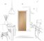 Picture of Internal Oak Pre-finished Salerno
1981 x 838 x 35mm (33")
