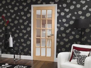Picture of Internal Oak SA77 with Clear Bevelled Glass
1981 x 762 x 35mm (30")