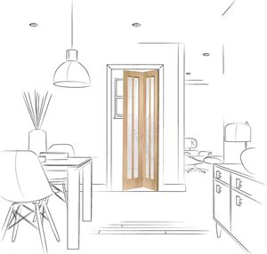 Picture of Internal Oak Worcester Bi-Fold with Clear Glass
1936 x 379.5 x 35mm (30")