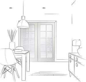 Picture of Internal PF White Moulded Portobello Pair with Clear Glass
1981 x 1220 x 35mm (48")
