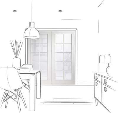 Picture of Internal PF White Moulded Portobello Pair with Clear Glass
1981 x 1524 x 35mm (60")