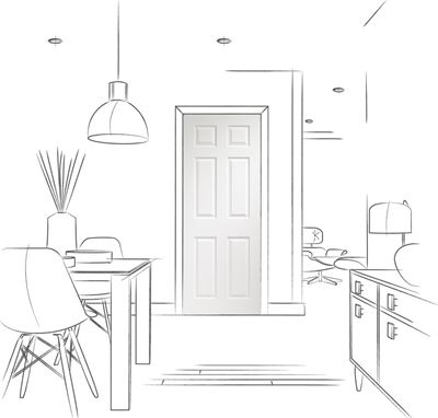 Picture of Internal Pre-finished White Moulded Colonist 6 Panel
1981 x 762 x 35mm (30")