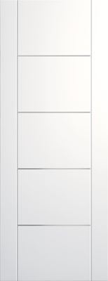 Picture of Internal White Pre-Finished Portici (Alum Inlay) Fire Door
1981 x 762 x 44mm (30")