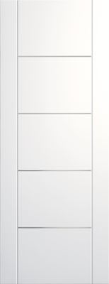 Picture of Internal White Pre-Finished Portici (Alum Inlay) Fire Door
1981 x 838 x 44mm (33")