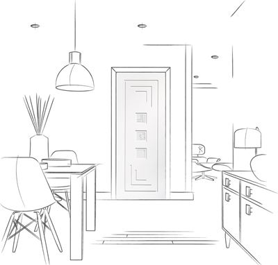 Picture of Internal White Primed Altino with Clear Glass
1981 x 762 x 35mm (30")