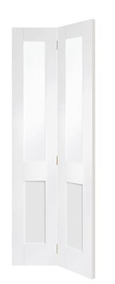 Picture of Internal White Primed Malton Shaker Bi-Fold with Clear Glass
1936 x 379.5 x 35mm (30")