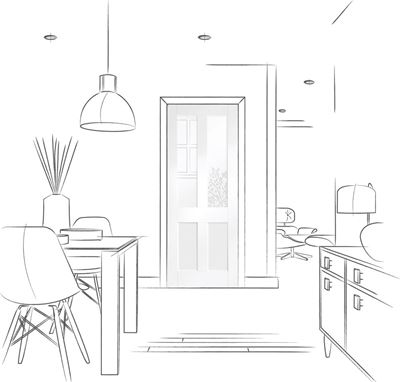 Picture of Internal White Primed Malton Shaker with Clear Flat Glass
1981 x 686 x 35mm (27")