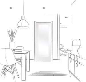 Picture of Internal White Primed Pattern 10 with Obscure Glass
1981 x 838 x 35mm (33")