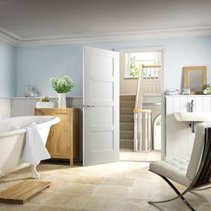 Picture of Internal White Primed Shaker 4 Panel
2032 x 813 x 35mm (32")