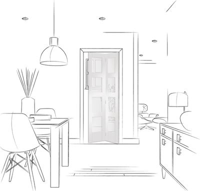 Picture of Internal White Primed Shaker Bi-Fold with Clear Glass
1936 x 379.5 x 35mm (30")