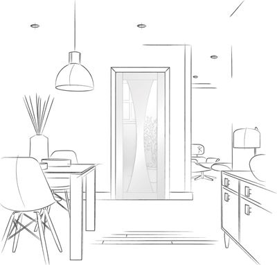 Picture of Internal White Primed Verona with Clear Glass
1981 x 838 x 35mm (33")