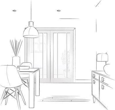 Picture of Internal White Primed Worcester Door Pair with Clear Glass
1981 x 1220 x 40mm (48")