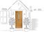 Picture of Pre-Finished Ext Oak Double Glazed Westminster (Decorative)
1981 x 838 x 44mm (33")
