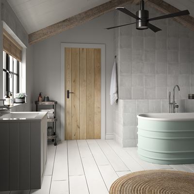 Picture of Rustic Oak Ledged & Braced Door
1981 x 610 x 40mm (24")