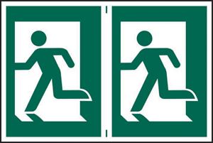 Picture of Fire Exit (symbol Only)
Safety Sign 200x300   1499
