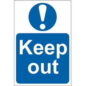 Picture of Keep Out
Safety Sign 200x300   0255