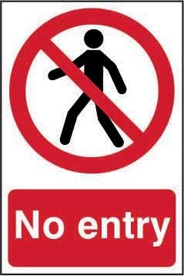 Picture of No Entry
Safety Sign 200x300   0600