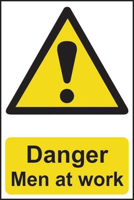Picture of Danger Men At Work
Safety Sign 200x300   1200