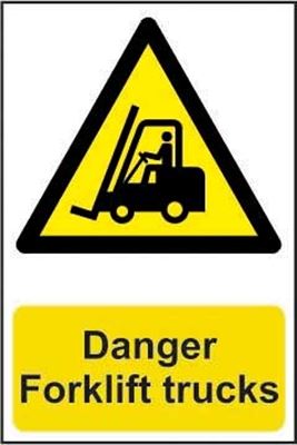 Picture of Danger Forklift Trucks
Safety Sign 200x300   0954