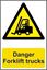 Picture of Danger Forklift Trucks
Safety Sign 200x300   0954