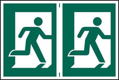 Picture of Fire Exit (symbol Only)
Safety Sign 200x300   1498