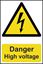 Picture of Danger Hign Voltage
Safety Sign 200x300   0761