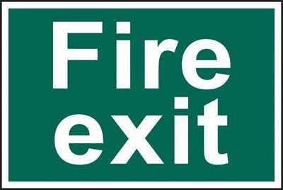 Picture of Fire Exit
Safety Sign 200x300   1502