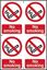Picture of No Smoking (x4)
Safety Sign 200x300   0552